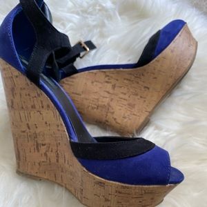 Summertime wedge heels